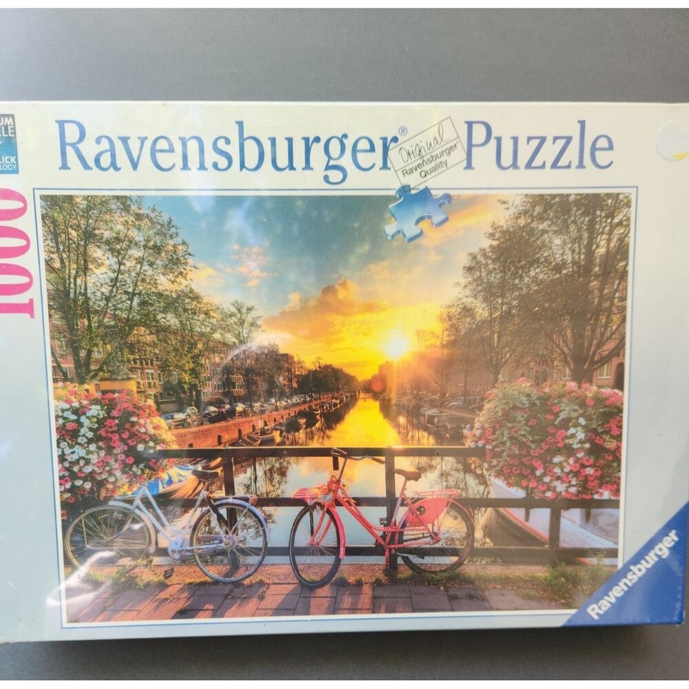 Ravensburger 1000 piece Jigsaw Puzzle Bicycles in Amsterdam NEW Sealed